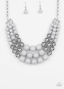Hott Heirloom grey necklace