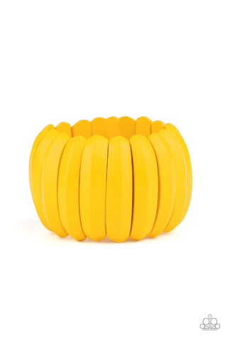 colorfully Congo yellow bracelet