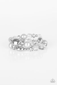 Silver stretch bracelet