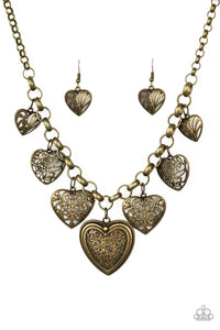 Love Lockets- brass