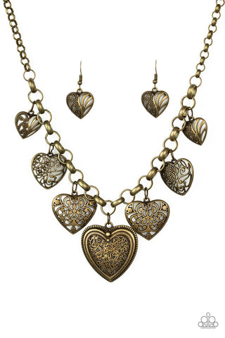 Love Lockets- brass